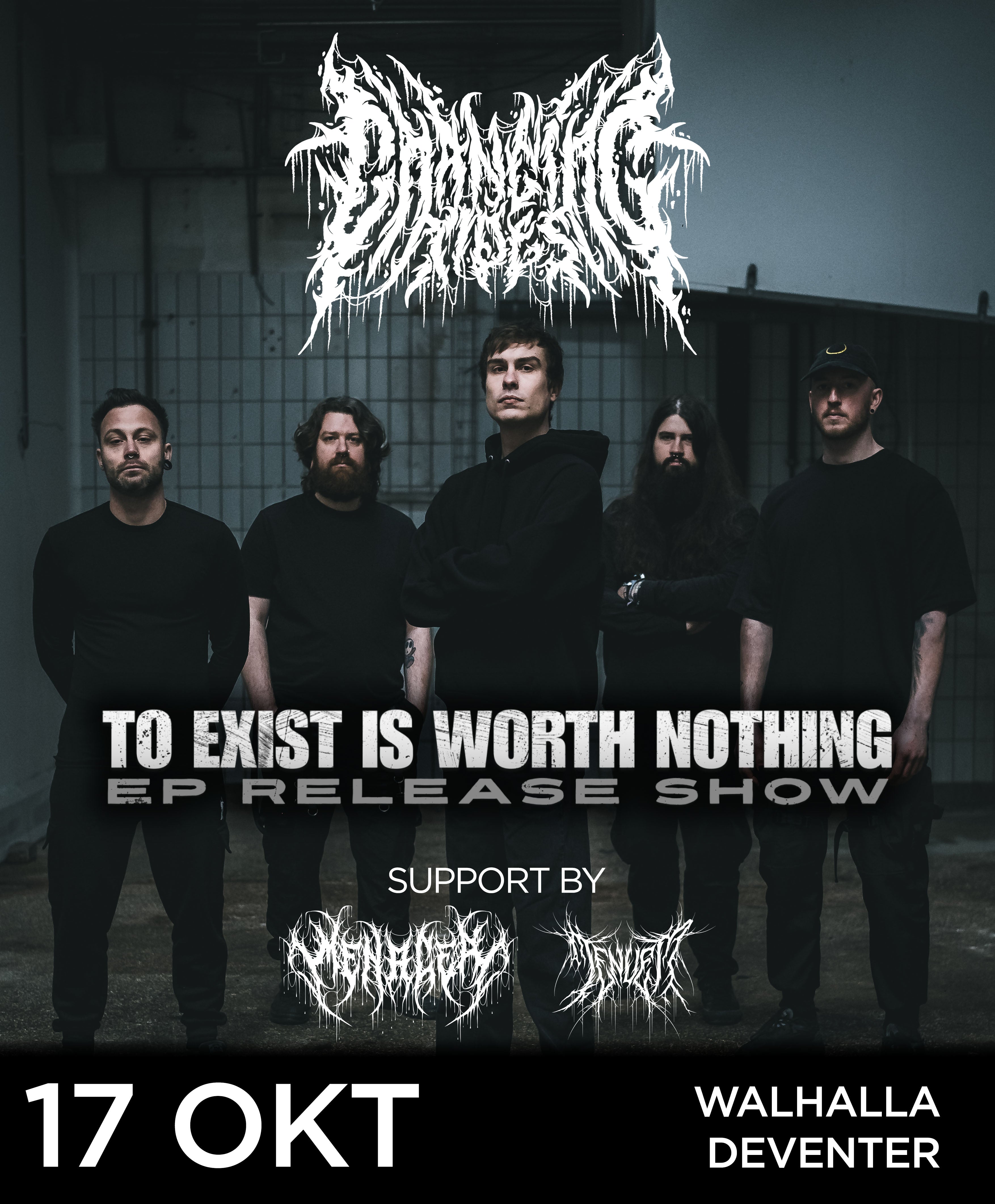 Ticket Releaseshow October 17th 2026 - Walhalla, Deventer