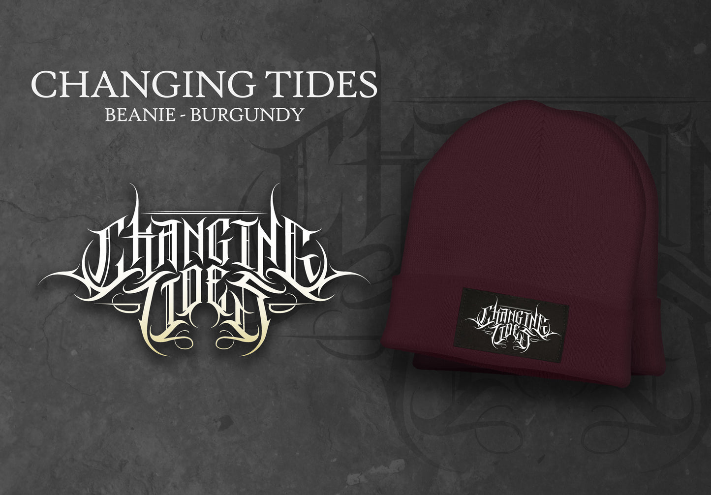 Beanie - Burgundy