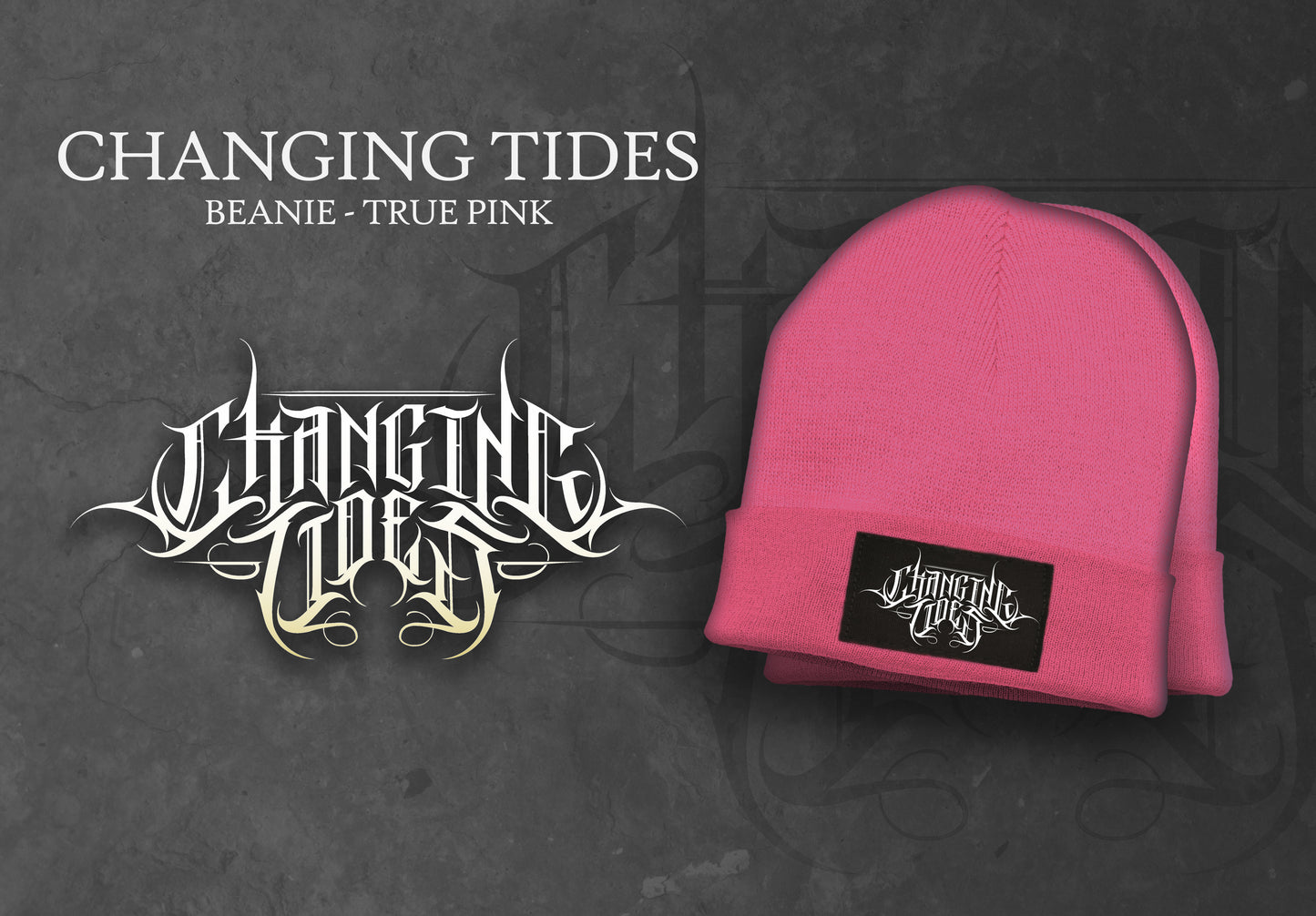 Beanie - True Pink