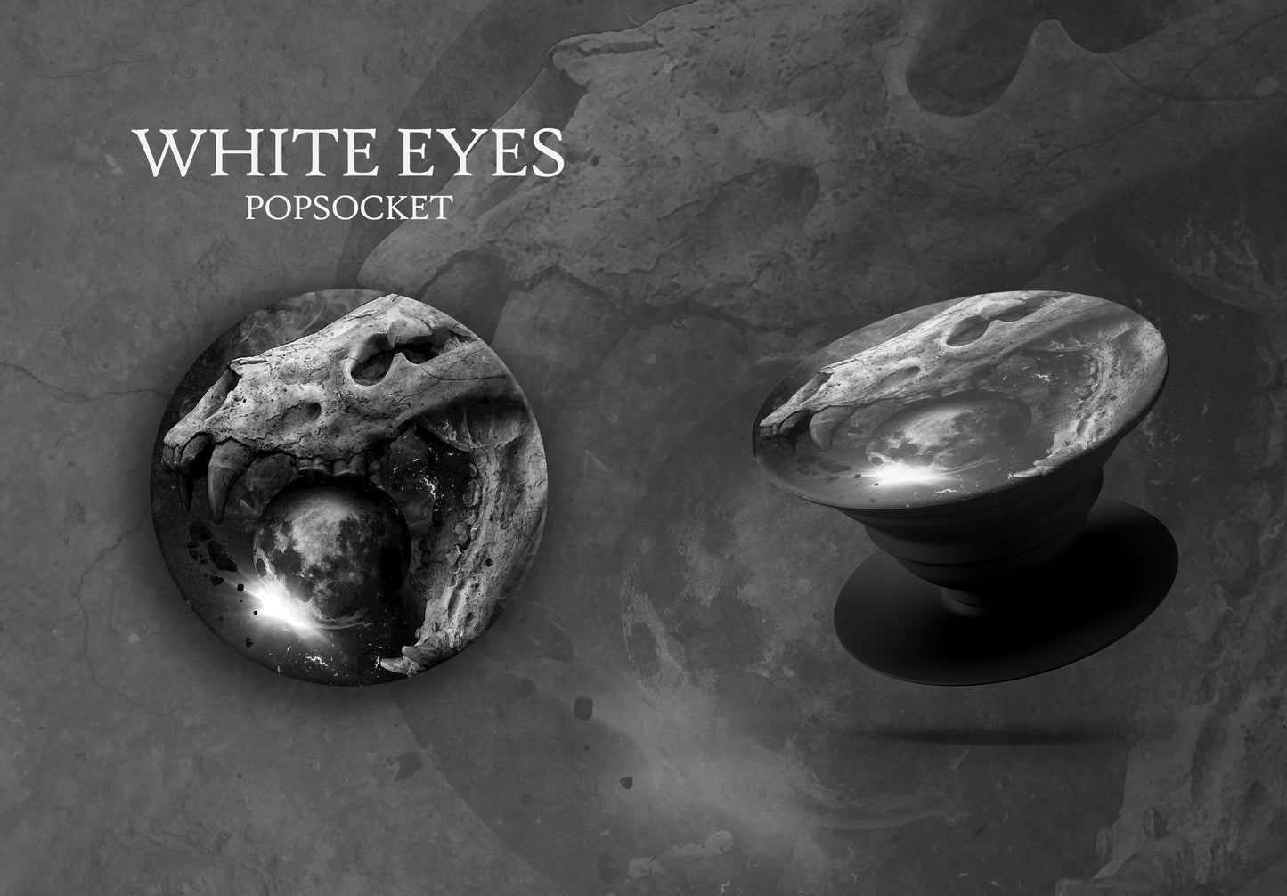 Popsocket - White Eyes